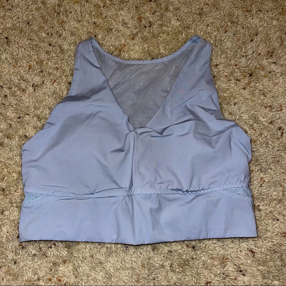 Baby blue athleta Cropped bra